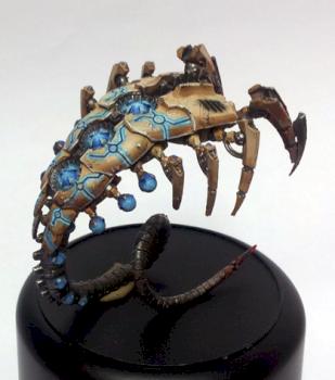 Necron Canoptek Wraith Side view by jarak