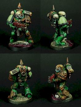 Norgal's Child - Nurgle marine by Pazuzu