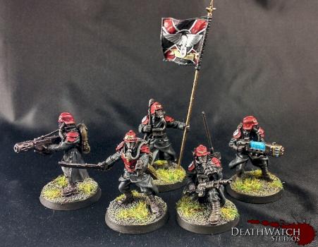 Death Korp Platoon Command Squad by Inq Tiberius