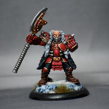 Khador Warcaster : Butcher of Khardov by Kelly Kim