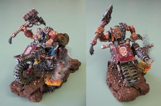 Necronmuda Ash Waste Biker by WorkingStiff