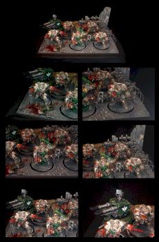 Deathwing Terminators diorama (Dark Vengeance Box Set) by MrDracorus