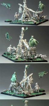 Bretonnian Kamikaze-Trebuchet by FireWok