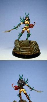 CMON Contest 15 - Female Anti-Paladin from Dark Sword Miniatures by Eostar