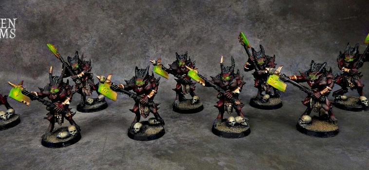 Khorne Bloodletters by Awaken Realms