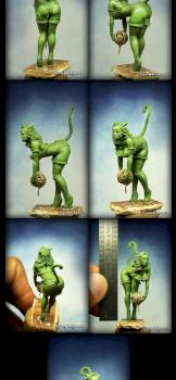 Hailey Smith, Cat suit 54mm sculpt by Graphigaut