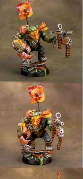 Ork Warboss Ninja by JiubCygnus