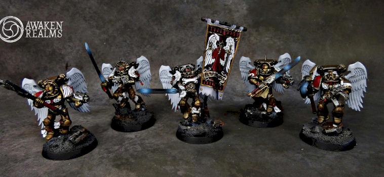 Blood Angels Sanguinary Guard by Awaken Realms