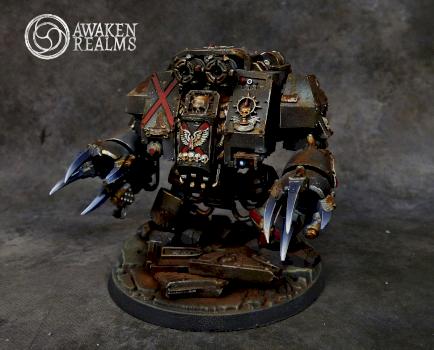 Blood Angels Death Company Dreadnought by Awaken Realms