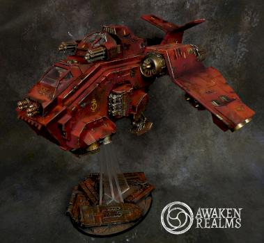 Blood Angels Stormraven by Awaken Realms