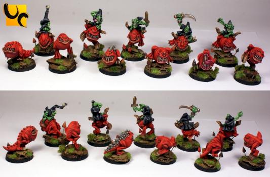 Night Goblin Squig Hoppers by UnlimitedColours