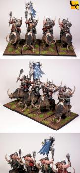 Mournfang Cavalry by UnlimitedColours