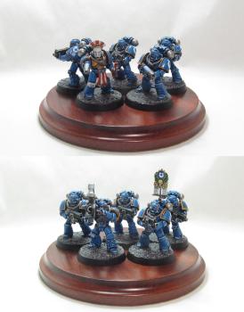 30K Ultramarines Veteran Tactical Squad by Quantra