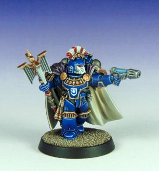 Ultramarines chaplain by SuperblyPaintedMiniatures