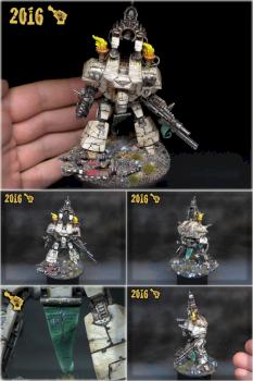 Scar_hand Painting - Epic 40,000 Warlord Titan by Nazroth by Nazroth