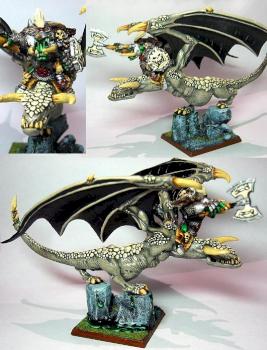 Ork Wyvern (Ghost Face) by skwca