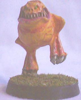 Skippy, my Warboss' Attack Squig by Squig Boss