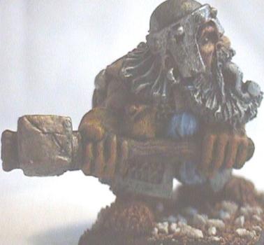 dwarf w/hammer by Squig Boss