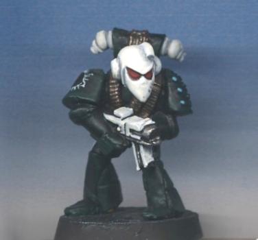 Space marine en armure MK VI by pti scab