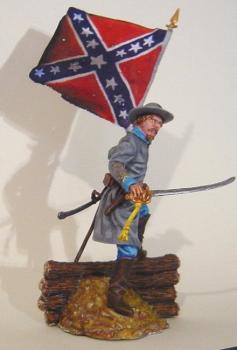 Confederate Standard Bearer by Rascal