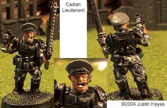 Cadian Lieutenant by longlivemarneus