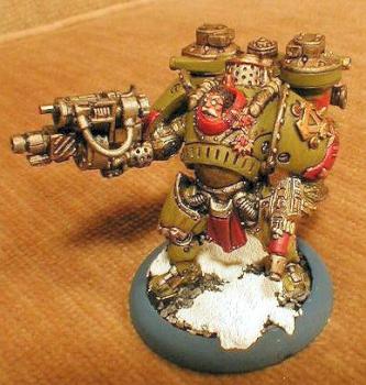 Warmachine Khador Kapitan Conversion by moonwhim