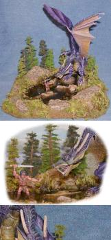 Gauth on custom display base with foolish Barbarian by jahecker