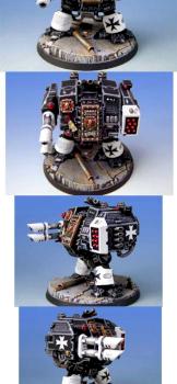 Black Templar Dreadnought by CaptNarcissisto