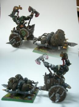 Orc-Warboss on chariot by aman