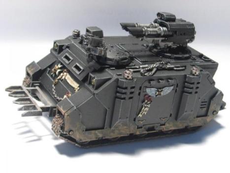 Black templars Razorback by kabaddon