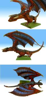 Garzag, first of chaos wyverns by XyreX