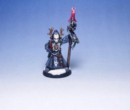 Eldar Warlock w/ necron head (repost) by uglyamericanV1.5