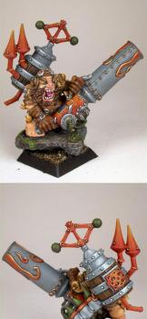 Dwarf Flamecannon by CrookedEye