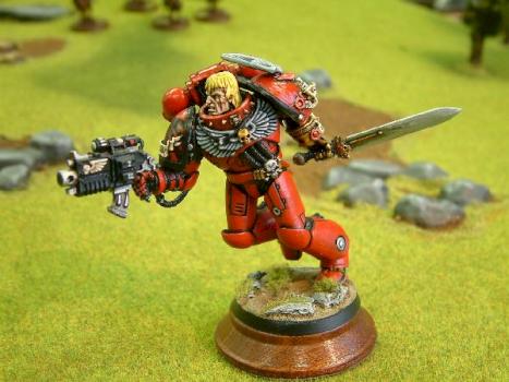 Blood Angel Inquisitor Space marine by TheMightyThrud