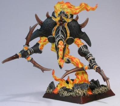 Confrontation Fire Elemental by Palaemon