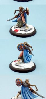 Æsa of the North [Reaper Miniature's "Viking Girl"] by Thryth