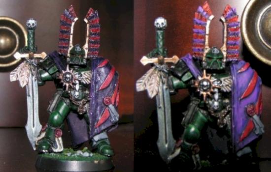 My DA Chapter Master comparison by Fureal