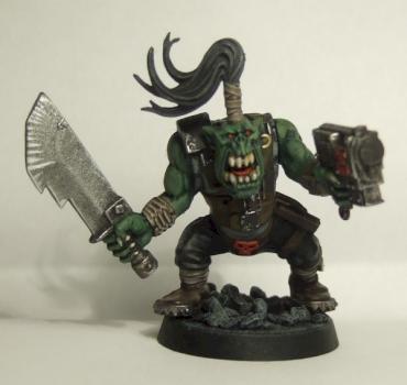 40K ORK BOY 2 by capt mannering