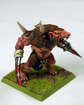 Skaven Rat Ogre by wolvzbane