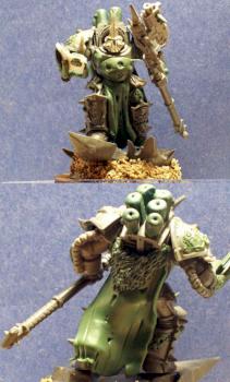 chaos space marine nurgle sorcerer by jdmchaos