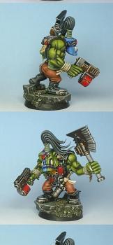 Black Reach Ork Nob (Free Mini from WD 345) by tidoco2222