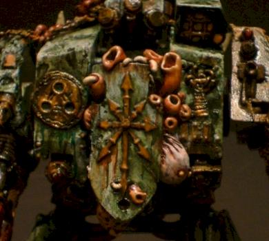 Nurgle/Death Guard Dreadnought (closeup) by Plaguelord