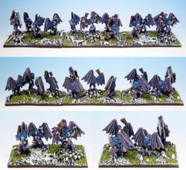 Warmaster (10mm) Dark Elf Harpies by legdba