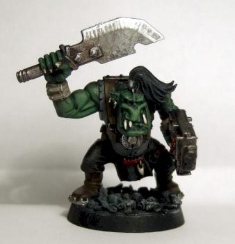 40K ORK BOY by capt mannering