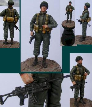 IDF paratrooper 1/35/54mm by Freddy Krueger H