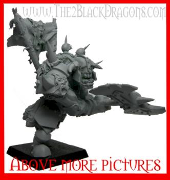 Warhammer fantasy Orks Black Orc Schwarzorks warboss GW by Beowahr