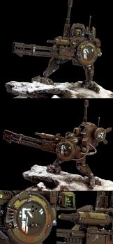 tau Broadside battlesuit (mecha) GDUK 08 by fildunn