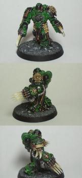 Salamander Captain (GDUK08 Single 40K mini entry) by Dribble Joy