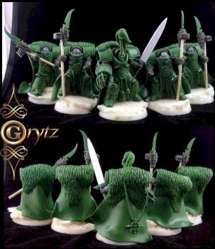 Abbadon and retinue by GRYTZminis