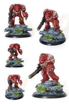 Space Marine Blood Angel Terminator by infrared